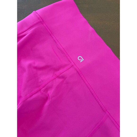 Gap Fit Magenta Sculpt Revolution Cropped Leggings Size Medium Neon Pink - Picture 4 of 11
